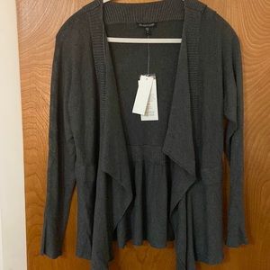 Eileen Fisher Cozy Viscose Stretch Knit Cardigan